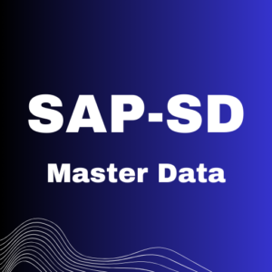 SAP S/4HANA SD – MASTER DATA